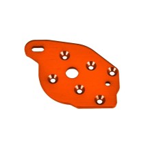 Placa motor aluminio anodizado naranja Traxxas TRX10259-ORNG