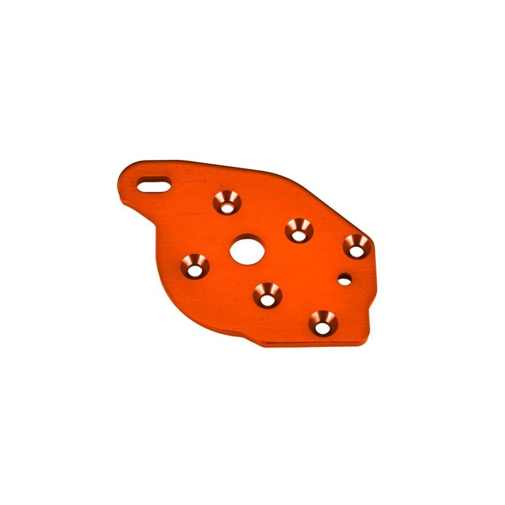 Placa motor aluminio anodizado naranja Traxxas TRX10259-ORNG