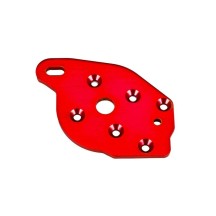 Placa motor aluminio anodizado rojo Traxxas TRX10259-RED