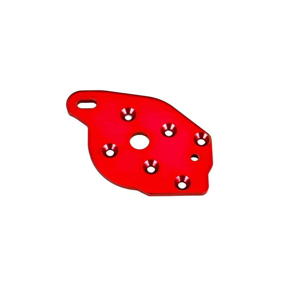 Placa motor aluminio anodizado rojo Traxxas TRX10259-RED