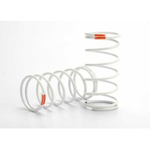 Traxxas Spring shock (white) (gtr) (front) (0.9 rate orange) (1 pai ) TRX5428