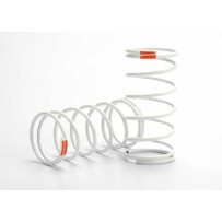 Muelles de amortiguador GTR blanco tasa 0.9 naranja delantero Traxxas TRX5428