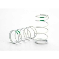Muelles de amortiguador GTR blanco tasa 1.1 verde delantero estándar Traxxas TRX5430