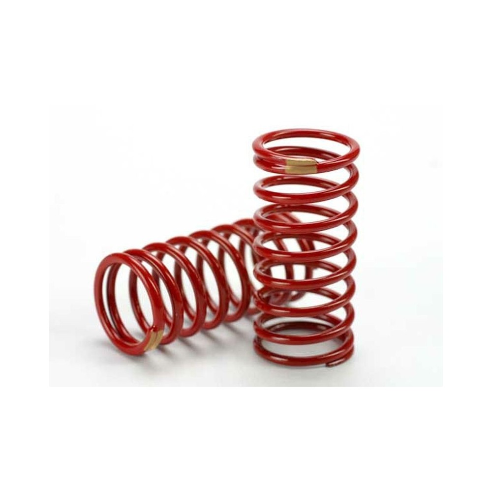 Traxxas Spring shock (red) (gtr) (2.6 rate yellow) (1 pair) TRX5435 Traxxas Spring shock (red) (gtr) (2.6 rate yellow) (1 pair) TRX5435