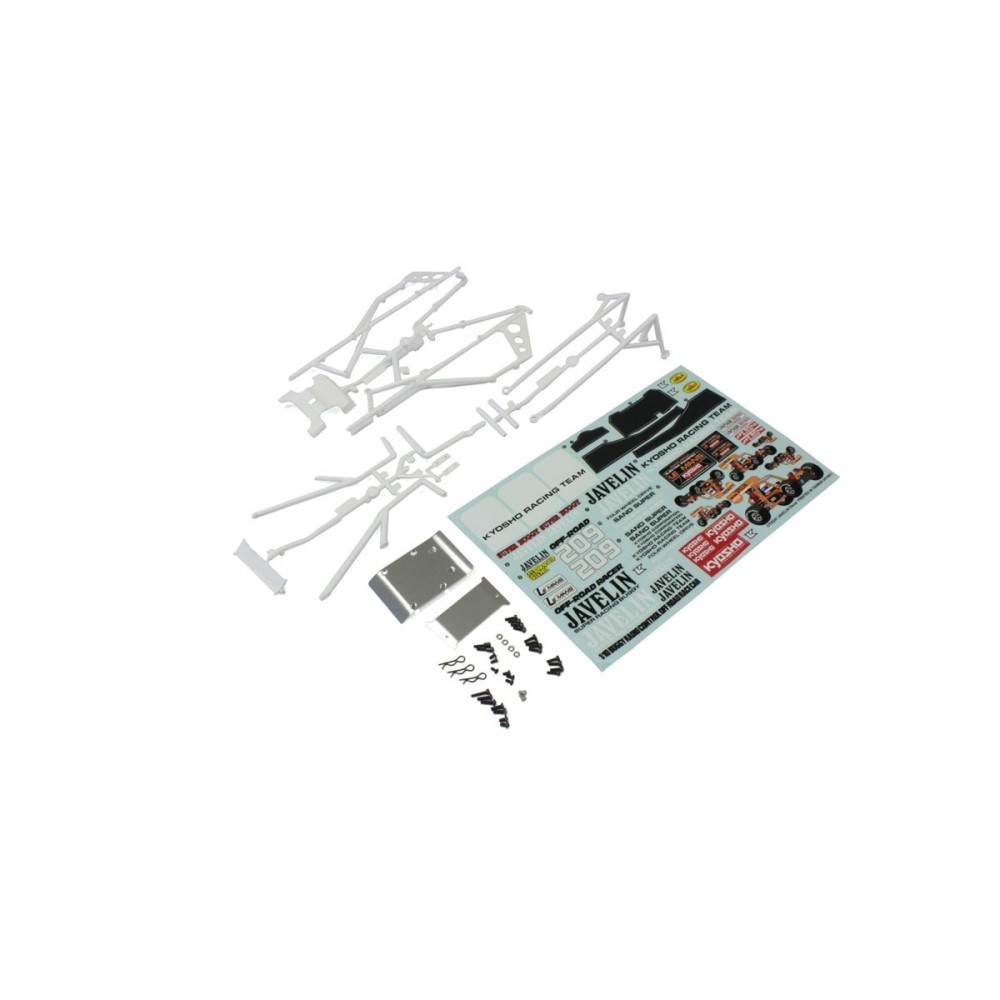 Piezas de carrocería Kyosho Javelin blanco K.OTB247W Piezas de carrocería Kyosho Javelin blanco K.OTB247W