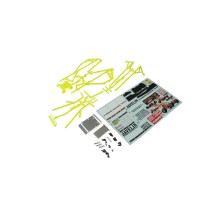 Piezas de carrocería Kyosho Javelin amarillo K.OTB247Y