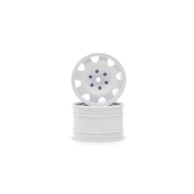 Llantas 8 Radios Blancas 2.0 inches (2) Kyosho Optima Mid K.OTH246W