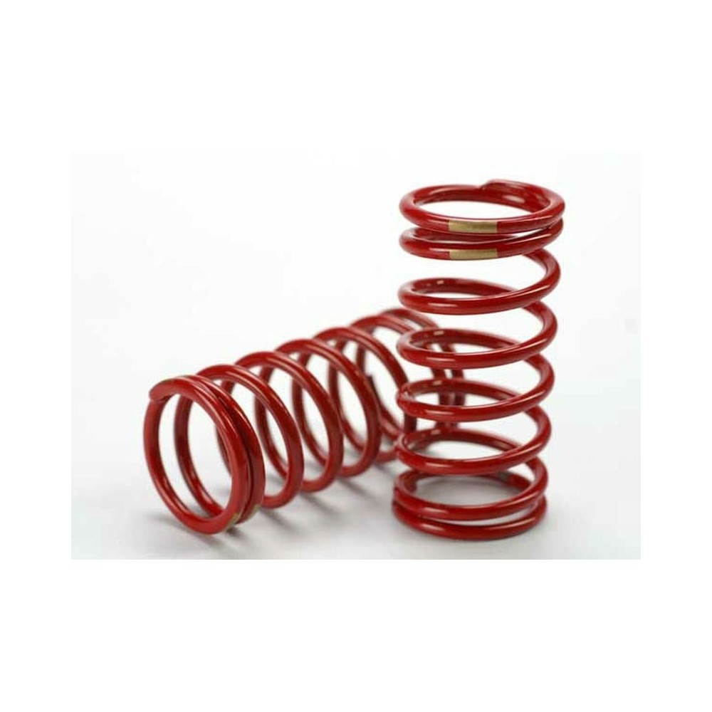 Traxxas Spring shock (red) (gtr) (3.8 rate gold) (1 pair) TRX5439 Traxxas Spring shock (red) (gtr) (3.8 rate gold) (1 pair) TRX5439