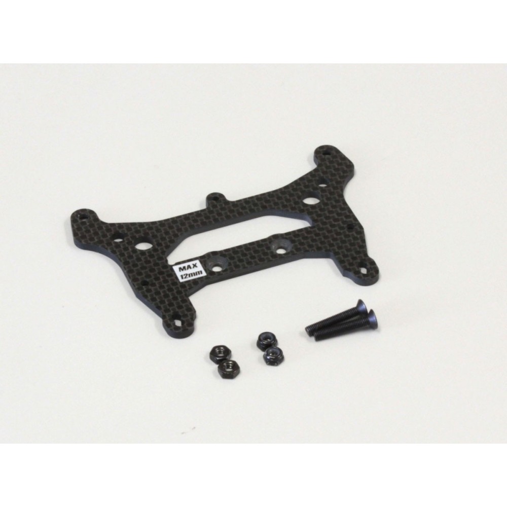 Soporte amortiguador trasero carbono Kyosho Optima K.OTW109 Soporte amortiguador trasero carbono Kyosho Optima K.OTW109