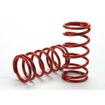 Muelles de amortiguador GTR rojo tasa 4.4 negro Traxxas TRX5441
