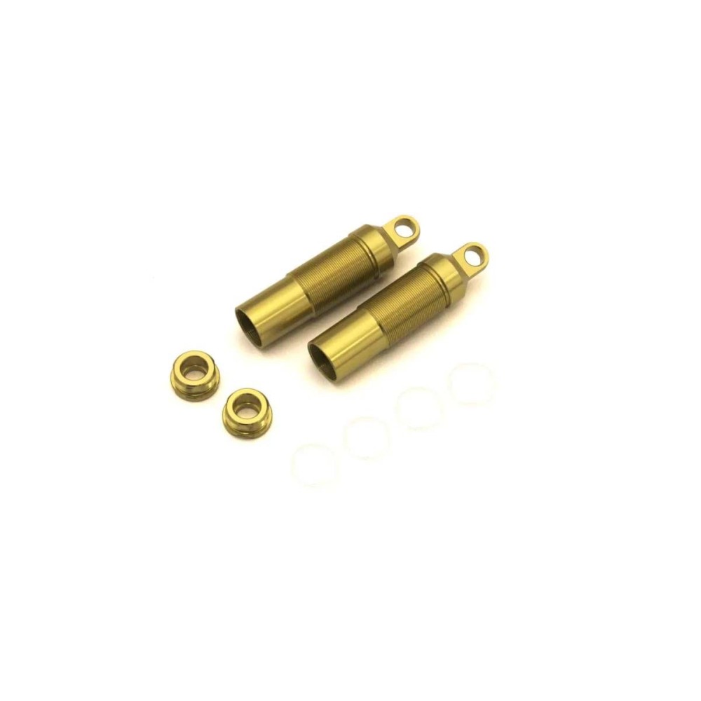 Cuerpo de amortiguadores trasero Kyosho Turbo Optima (2) Gold K.OTW129-01B Cuerpo de amortiguadores trasero Kyosho Turbo Optima (2) Gold K.OTW129-01B