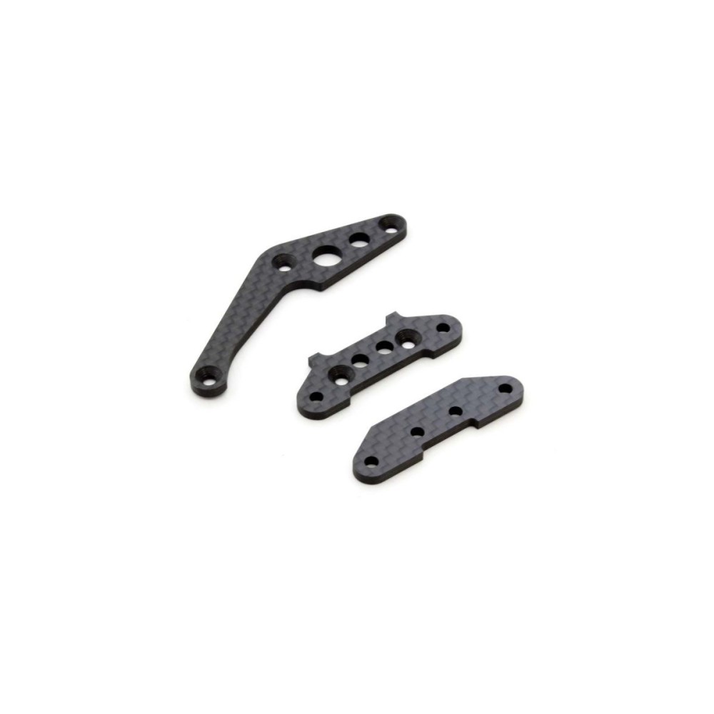 Juego de placas Kyosho Optima Mid - Carbono K.OTW138 Juego de placas Kyosho Optima Mid - Carbono K.OTW138