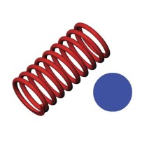 Traxxas Spring shock (red) (gtr) (5.9 rate blue) TRX5444