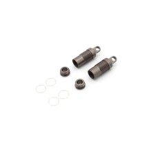Cuerpo amortiguador delantero Kyosho Optima Mid gun metal K.OTW151-01