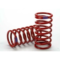 Traxxas Spring shock (red) (gtr) (6.4 rate purple) (1 pair) TRX5445