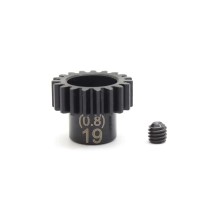 Piñón motor 19 dientes módulo 0.8 Kyosho 1/8