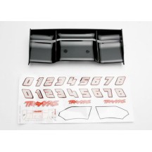 Traxxas Wing revo (black) decal sheet TRX5446