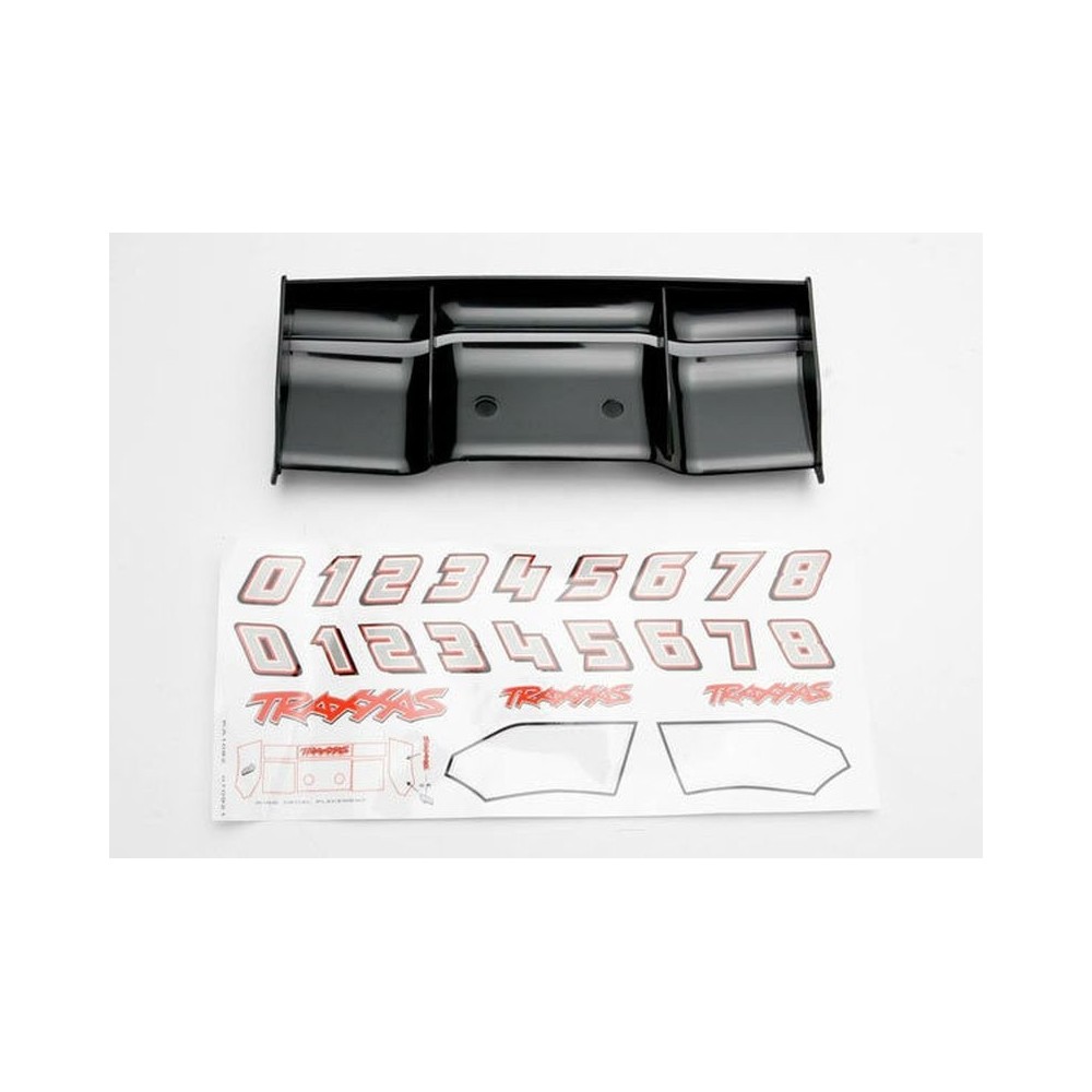 Traxxas Wing revo (black) decal sheet TRX5446