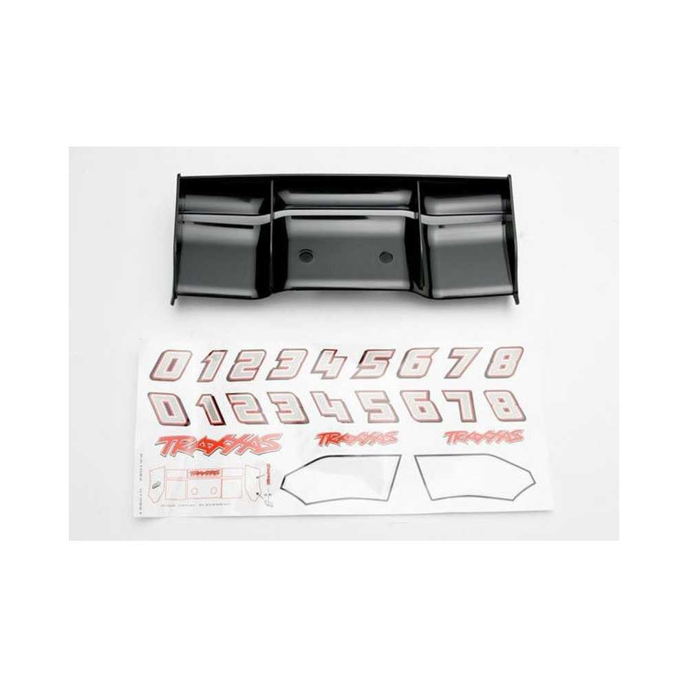 Traxxas Wing revo (black) decal sheet TRX5446 Traxxas Wing revo (black) decal sheet TRX5446