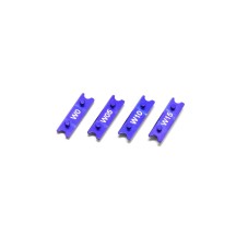 Soporte de muelles delant. R246 Mini-Z MR03-W (0-0.5-1-1.5mm) Alu K.R246-1332B