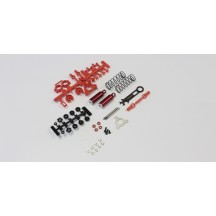 Amortiguadores delanteros Kyosho Turbo