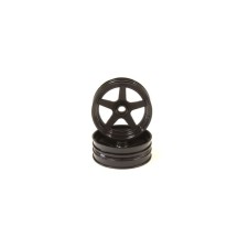 Llantas delanteras Negras 2.0 inches (2) Kyosho Beetle 2014 K.SCH003BK