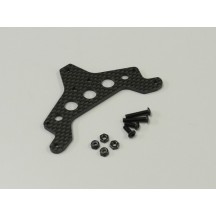 Soportes de amortiguador HG traseros carbono Scorpion 2014 Kyosho K.SCW007