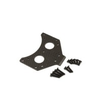 Soporte caja transmisión carbono Kyosho Scorpion 2014