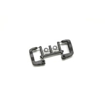 Soportes porta manguetas dirección TF6 Kyosho (2)