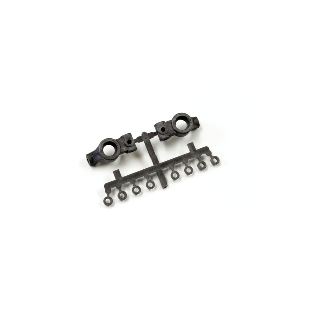 Porta manguetas traseros TF7 (2) tipo E Kyosho