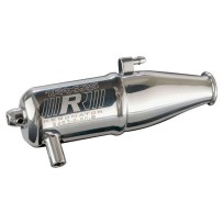 Resonador de tubo de escape cámara simple autorizado R.O.A.R. Traxxas TRX5483