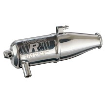 Resonador tubo escape cámara doble R.O.A.R. Traxxas TRX5485