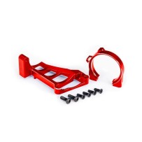 Soportes motor aluminio rojo Traxxas TRX10261-RED