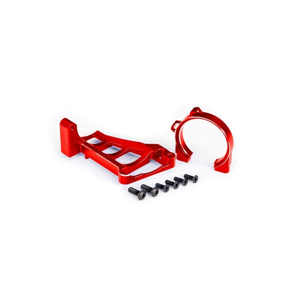 Soportes motor aluminio rojo Traxxas TRX10261-RED Soportes motor aluminio rojo Traxxas TRX10261-RED