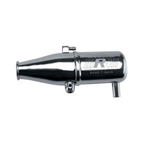 Resonador de tubo de escape cámara doble autorizado R.O.A.R. Traxxas TRX5493