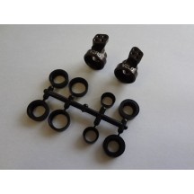 Portamanguetas traseros 0° aluminio Kyosho RB/ZX/RT