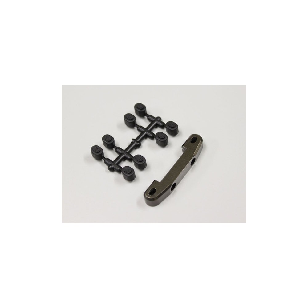 Tope aluminio trasero Gun Metal Kyosho RB6-RB7 Tope aluminio trasero Gun Metal Kyosho RB6-RB7