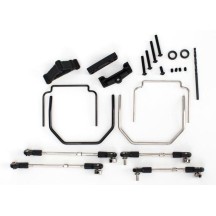 Kit barra estabilizadora Revo delantero trasero Traxxas TRX5498