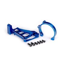 Soporte motor aluminio azul Traxxas TRX10262-BLUE