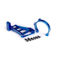 Soporte motor aluminio azul Traxxas TRX10262-BLUE