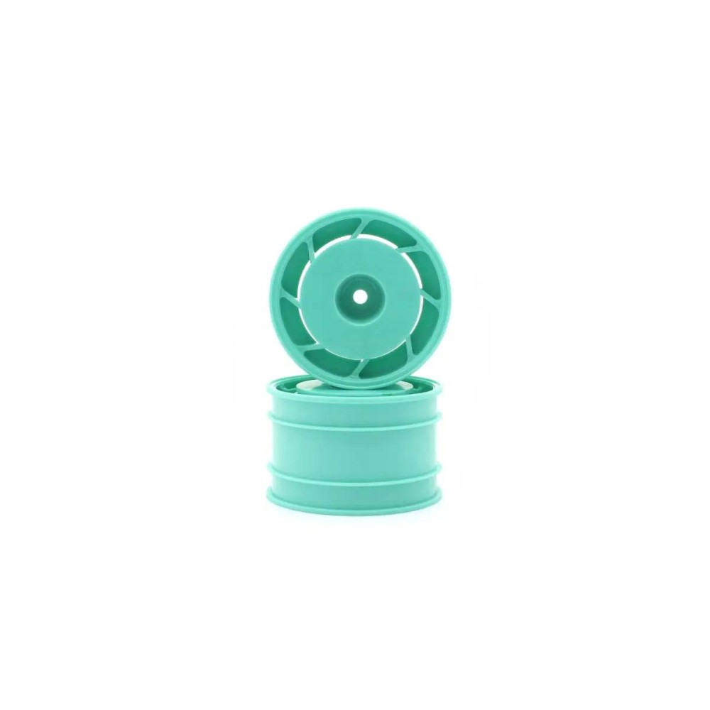 Llantas Kyosho Ultima 8D 50mm traseras verde K.UTH002GR