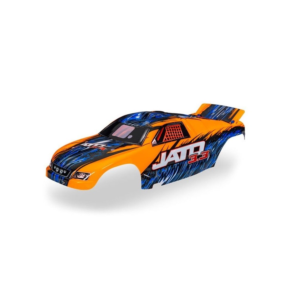 Carrocería Jato naranja pintada Traxxas TRX5511T Carrocería Jato naranja pintada Traxxas TRX5511T