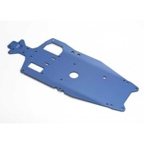 Chasis de aluminio 6061-T6 anodizado azul con espuma adhesiva Traxxas TRX5522