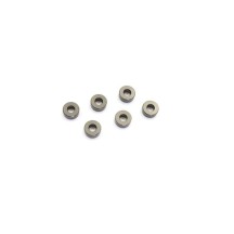Rodamientos anodizados 3x7x3mm gris metálico 6 unidades Kyosho K.W0143GM