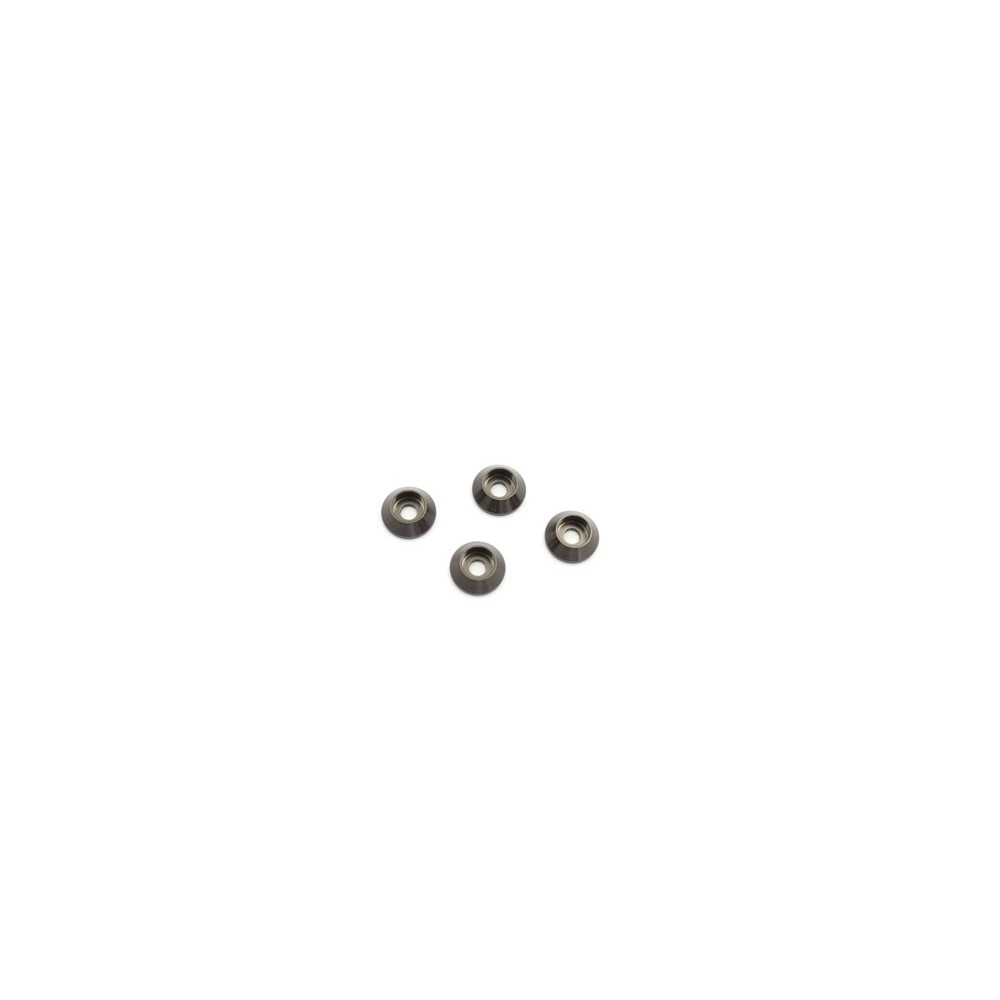 Rodamientos cónicos 3mm gris metálico Kyosho