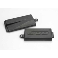 Cubierta de caja de receptor para placa superior chasis y cubierta de batería Traxxas TRX5524