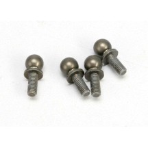 Traxxas Ball studs aluminum hard-anodized teflon-coated (4) TRX5529X