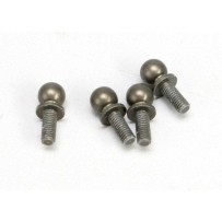 Traxxas Ball studs aluminum hard-anodized teflon-coated (4) TRX5529X