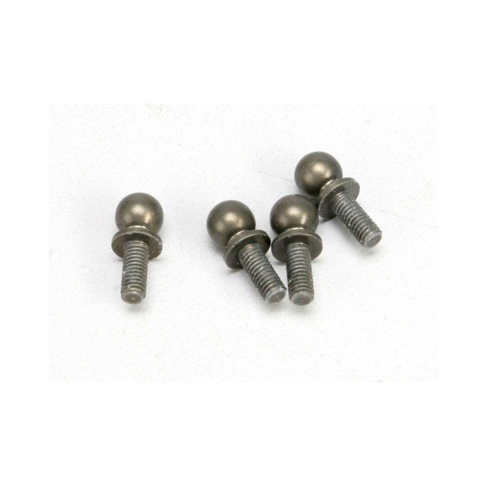 Traxxas Ball studs aluminum hard-anodized teflon-coated (4) TRX5529X