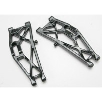 Brazos de suspensión trasero acabado exo-carbon izquierdo y derecho Jato Traxxas TRX5533G